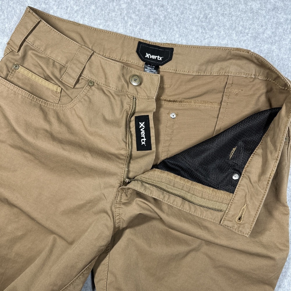 Vertx Cutback Technical Pant Men's 34x32 Desert Tan Tactical Outdoor Gorpcore - Picture 2 of 16